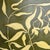 2020s Original Botanical Leaf Painting in Brushed Gold Frame, Oil on Canvas, 14.5" X 14.5" by Tatiana Duperault For Sale - Image 5 of 5
