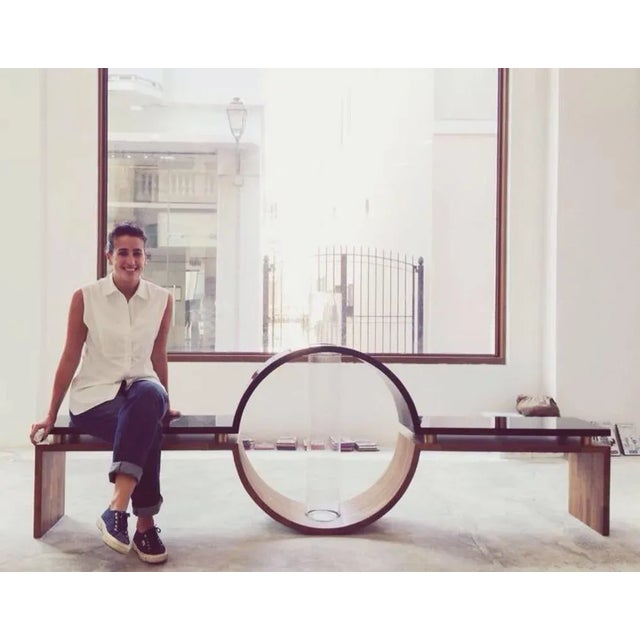 Hublot Lacquered Bench, Carla Baz For Sale - Image 4 of 6