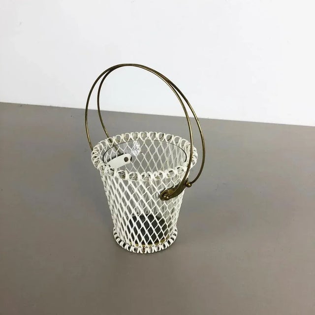 Modern Flower Pot in the style of Mategot, France, 1960s For Sale - Image 3 of 16