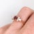 Modern Red Ruby Ring with Earth Mined Diamonds in Solid 14k Yellow Gold Oval For Sale - Image 3 of 7
