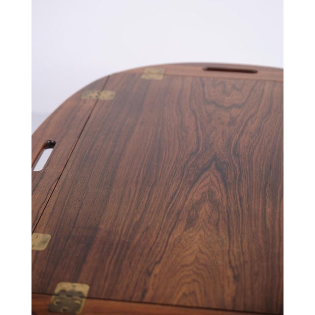 Rosewood Butler Table by Svend Langkilde, 1960s For Sale - Image 7 of 12