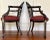 Hollywood Regency Late 20th Century Vintage Spider-Back Arm Chairs - A Pair For Sale - Image 3 of 12