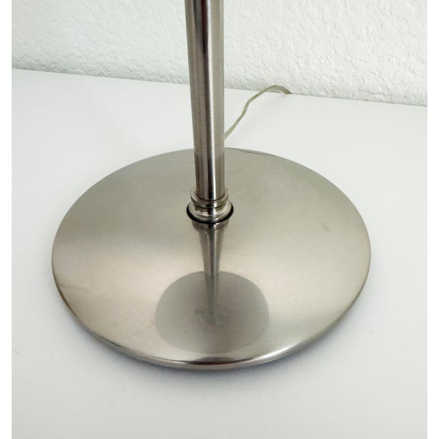 Late 20th Century Late 20th Century Postmodern Stainless Steel Cone Lamp For Sale - Image 5 of 10
