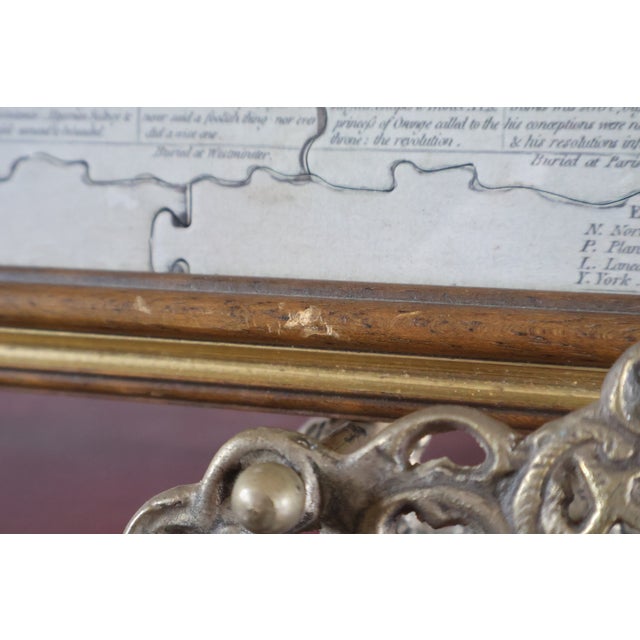 Circa 1970 Wallis English Royal History Wooden Puzzle, Framed For Sale - Image 13 of 18