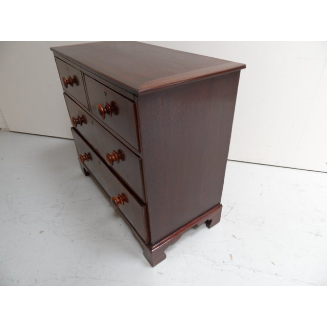 Antique Mahogany Chest of Drawers For Sale - Image 5 of 12