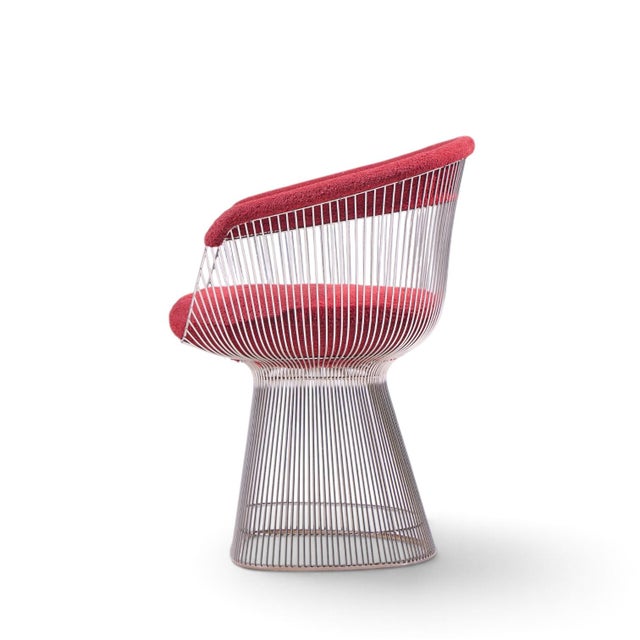 Metal Warren Platner for Knoll Mid Century Dining Chairs - Set of 4 For Sale - Image 7 of 13