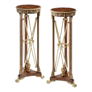 Pair of Regency Style Pedestals