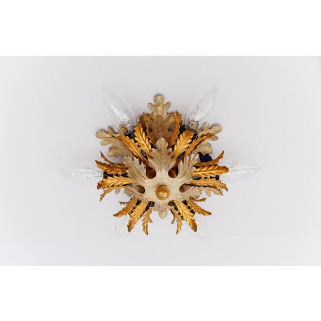 Mid-Century Modern Florentine Ceiling Lamp by Banci Firenze, 1960s For Sale - Image 3 of 8