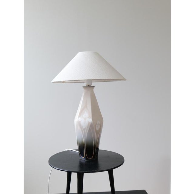 Art Nouveau Ceramic Table Lamp from Rörstrand Sweden, 1900s For Sale - Image 11 of 16