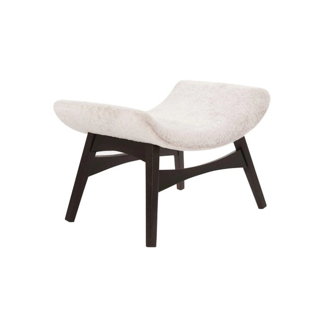 Danish Modern Walnut Footstool, C. 1950s For Sale - Image 13 of 13