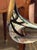 Transitional Vintage 1970’s Murano Glass and Bronze Crane For Sale - Image 3 of 6
