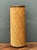 Late 20th Century Vintage Reed and Wood Cylinder Pedestal For Sale - Image 5 of 17