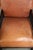 Art Deco Cowhide Leather Lounge Chair For Sale - Image 6 of 13