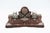 Metal Inkwell with Rosewood Frame and Glass Tanks For Sale - Image 7 of 7