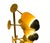 "la couvèe" is an imposing sculptural floor lamp that represents the crowning achievement of an exclusive trilogy of...