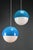Model 4021 Blue Methacrylate Pendant Lamp by Luigi Bandini Buti for Kartell, Italy, 1960s For Sale - Image 18 of 18