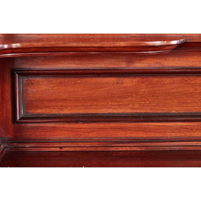 Antique Carved Mahogany Sideboard from Maple & Co. For Sale - Image 12 of 18