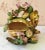 Brown French Majolica Flowers and Insects Basket, circa 1880 For Sale - Image 8 of 11