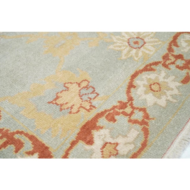 19th Century Oushak Rug 4'1'' X 6'1'' For Sale - Image 5 of 9