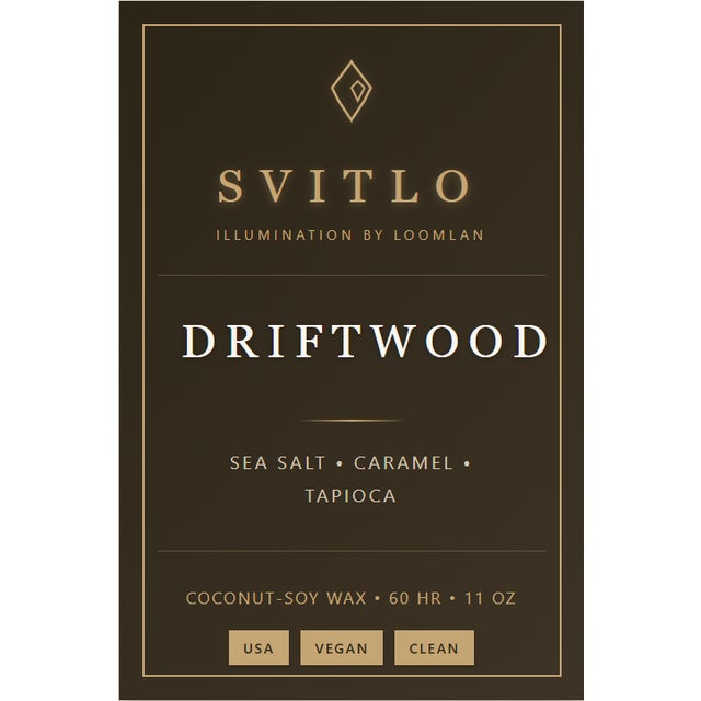 Loomlan Driftwood - Sea Salt Candle For Sale - Image 4 of 4