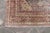 Traditional 1900s Antique Allover Blue Maroon Floral Design Hand-Knotted Rug - 8’7” X 12’8” For Sale - Image 3 of 10