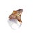 Purple Bochic "Capri" Amethyst, Citrine & Peridot Ring Set In 18K Gold & Silver For Sale - Image 8 of 18