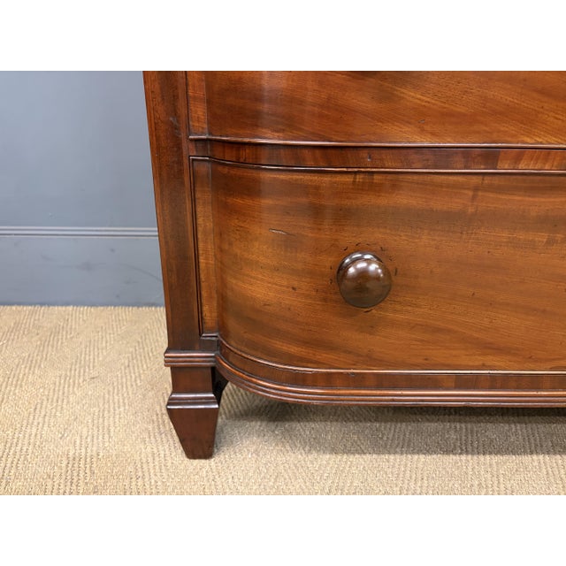 Wood George IV Mahogany Chest of Drawers, 1825 For Sale - Image 7 of 18