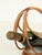 Italian Organic Curved Rattan and Hand-Woven Wicker Bottle Holder, 1960s For Sale - Image 4 of 12