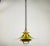 Danish brass and metal pendant lamp made in Germany in the 1960s. The fixture gives a very beautiful light. It is made...