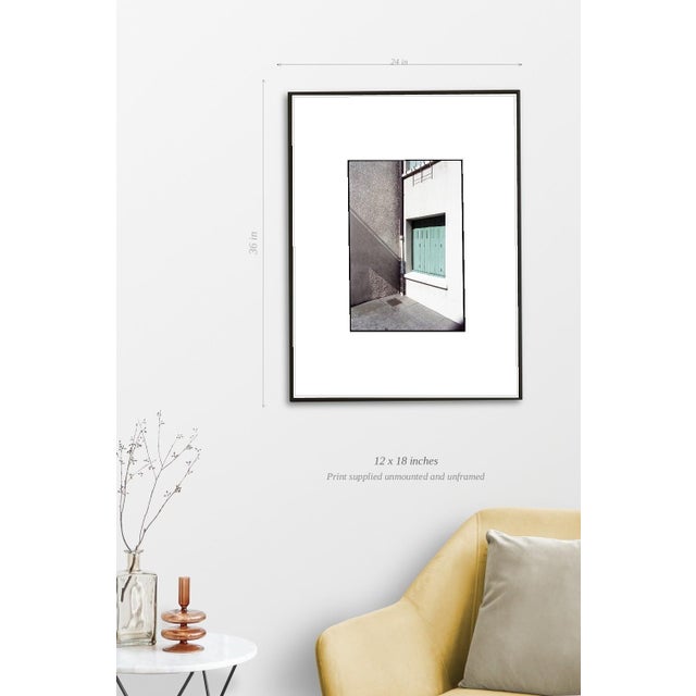 Paul Cooklin, Green, Geometry, Window Shutter, Edition of 50 For Sale - Image 4 of 7