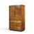 Mid-Century Modern Bernhard Rohne for Mastercraft Mid Century Burlwood and Acid Etched Brass Armoire Dresser For Sale - Image 3 of 9