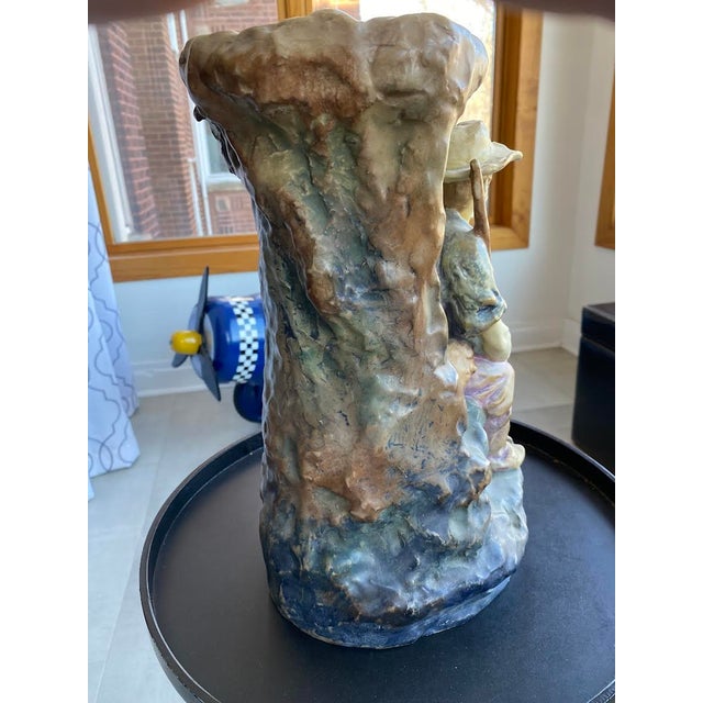 designed by el vir otto who worked for the amphora works around 1909 ,part of the brittany farmers series, under crown,...