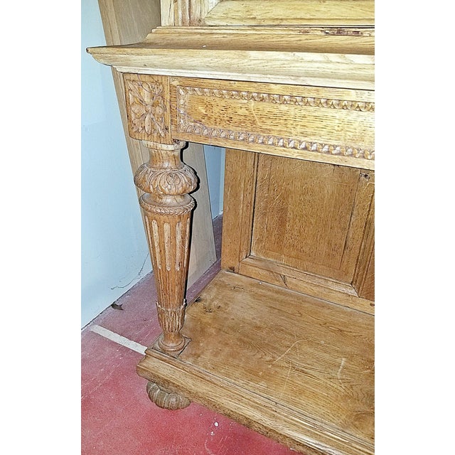 18th C. French Country Louis XVI Vitrine Biblioteque For Sale - Image 9 of 15