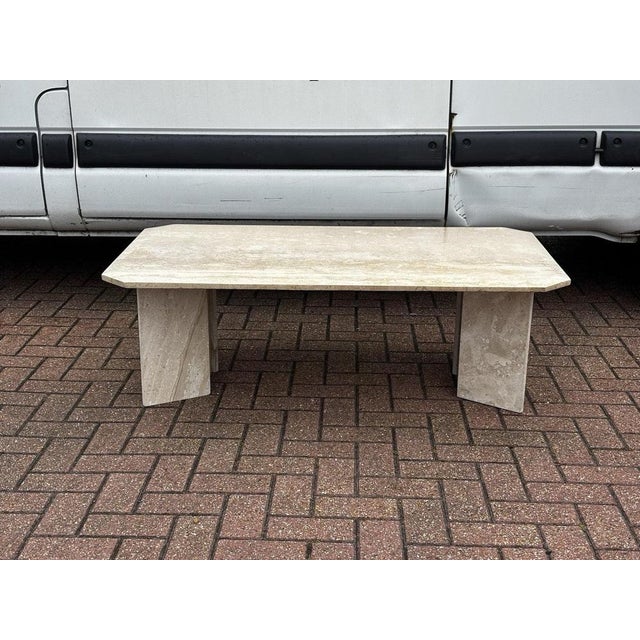 Vintage Italian Marble Coffee Table For Sale - Image 4 of 11