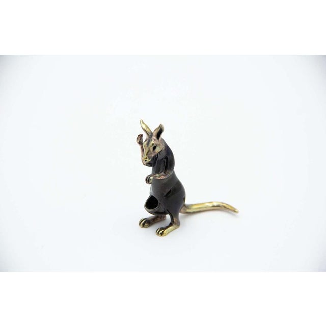 Miniature Kangaroo in Nickel Silver, in Good conditions. Designed 1980 to 1989