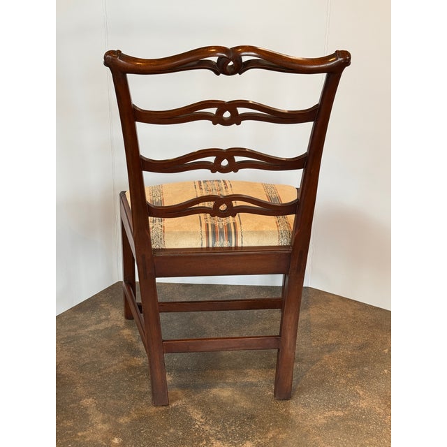 Late 19th Century Set of 10 Mahogany Dining Chairs For Sale - Image 9 of 11