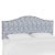 Ashland Headboard in Blue Snake Skin, King For Sale In Chicago - Image 6 of 6