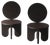 Set of Capsule Lounge Chairs by Owl For Sale