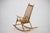 Wood Beech Rocking Chair by Varjonen Puunjalostus for Uusikylä, Finland, 1960s For Sale - Image 7 of 14
