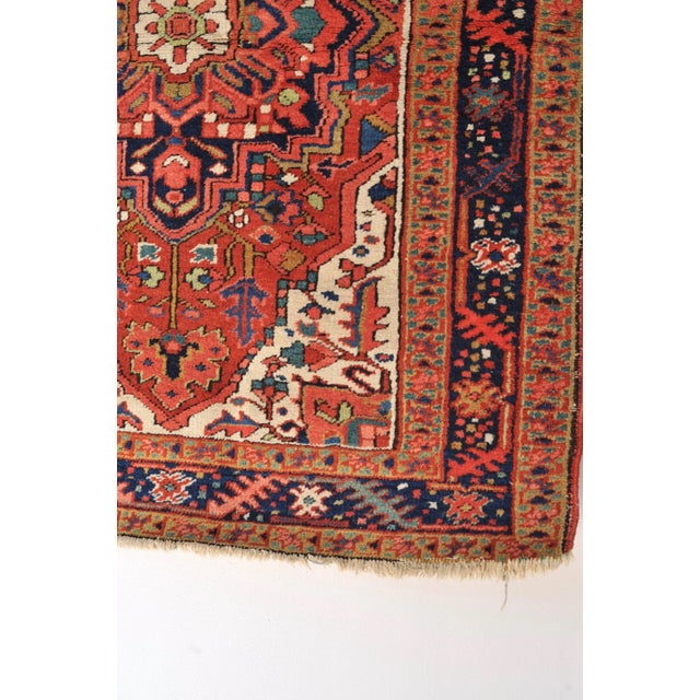 Textile Vintage Mona Rug , 3.6 x 4.3 For Sale - Image 7 of 9