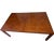 1970s Mid-Century Modern Burlwood Parsons Extension Dining Table With 2 Leaves in the Style of Milo Baughman For Sale - Image 4 of 7
