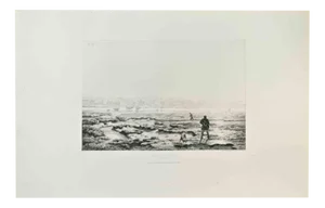 Alexandre Segé, Marais de la Canche, Etching, 1870s
