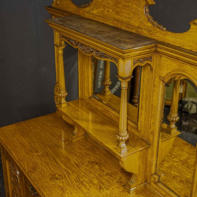 Victorian Pollard Oak Sideboard For Sale - Image 3 of 18