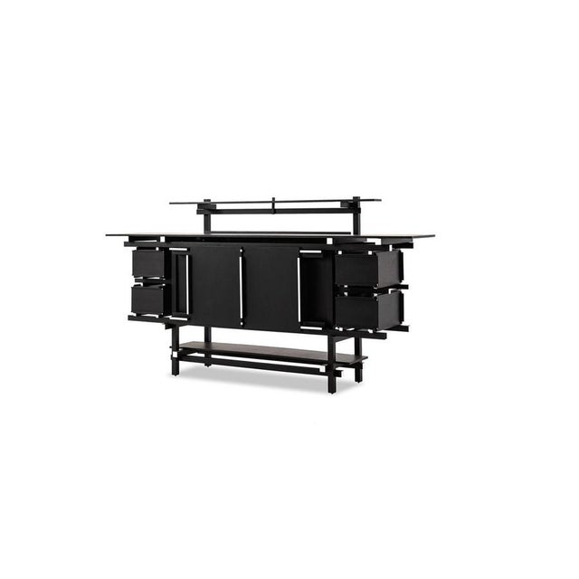 Gerrit Rietveld Mid-Century Modern Elling Buffet in Wood by to Gerrit Thomas Rietveld, Italy For Sale - Image 4 of 9