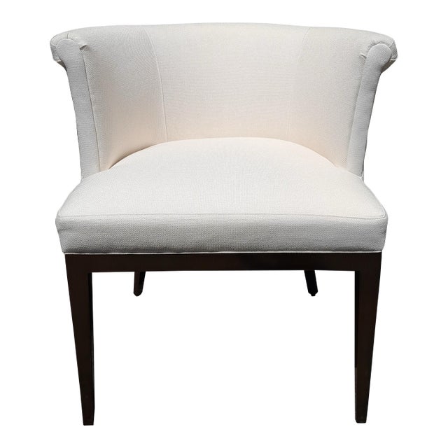 Century Furniture “Camille” Klismos Style Upholstered Side Chair – Ivory – Priced Individually For Sale