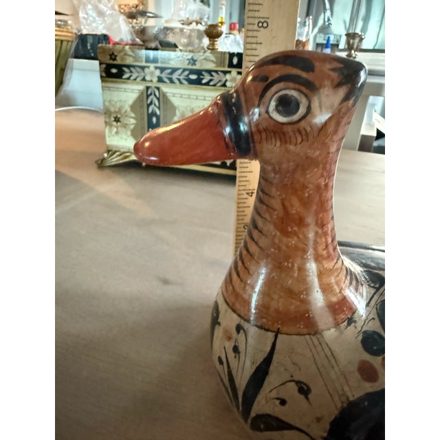 Large Vintage Tonala Pottery Duck For Sale In Jacksonville, FL - Image 6 of 12
