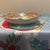 Antique Japanese Nippon Style Ceramic Candy Dish - Hand-Painted Floral Roses, Gold Gilt Trim, Scalloped Square Edges For Sale - Image 4 of 6