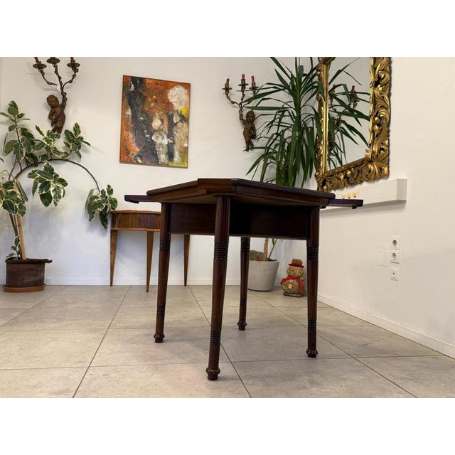 Antique Game Table in Mahogany from Thonet, 1890s For Sale - Image 11 of 16