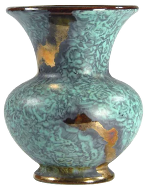 Small Jaspatina Vase from Jasba, 1960s