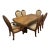 Designer Collection 6 Chairs Dining Room Set For Sale